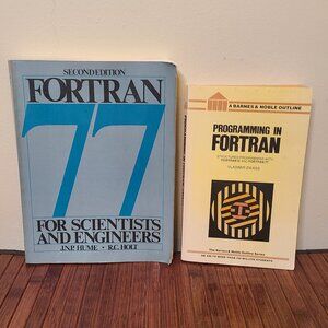 Two Vintage Fortran Programming Books